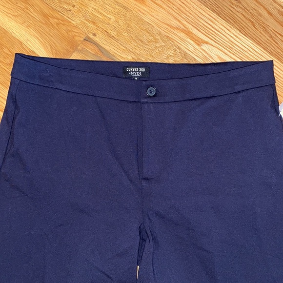CURVES 360 BY NYDJ Slim Fit Ponte Pants Midnight - Picture 4 of 11